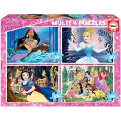 Educa 50-80-100-150 Disney Princess - Multi/patterned - ONE SIZE