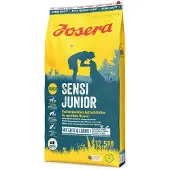 Josera Sensi Junior kuivaruoka koirille, joilla on herkkä ruoansulatuskanava, 12,5 kg