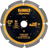 DeWalt Pyörösahanterä kuitusementille DT1473-QZ; 8T; 216x30 mm