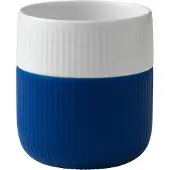 Royal Copenhagen - Fluted Contrast Muki 35 cl Mega Blue