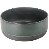 Aida Raw Northern Green - Skål Høj 1 Stk D19,5 X H8 Cm Gaveæske - Grey - Ø 19.5 CM