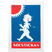 Solstickan - Keittiöpyyhe 50x70 cm Punainen/Sininen