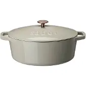 Sabor - Valurautapata 5,7 L Lämmin harmaa