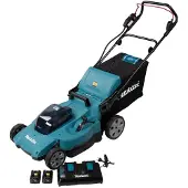 Makita Akkukäyttöinen ruohonleikkuri DLM538CT2; 2x18 V; 2x5,0 Ah akku