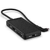 Unisynk 8-Port USB-C hubi (musta)