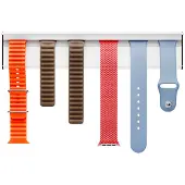 TwelveSouth TimePorter -sein kiinnitys Apple Watch -rannekkeille. Kellonrannekkeen pidike toimii kaikkien Apple Watch -rannekkeiden kanssa. Yhdi