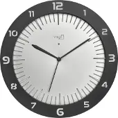 TFA-Dostmann Tfa Lumoclock 60.3553.10: Radio-ohjattu seinäkello Led-valolla