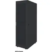Intellinet 715461, Itseseisova teline, 42U, 600 kg, Näppäinlukko, Säädettävät jalat, 117,2 kg