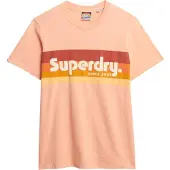 Superdry Terrain Logo Stripe Relxed Lyhythihainen T-paita