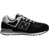 New Balance unisex for kids. GC574V1 Trainers 574 black (21), Flat, Laces, Casual, Sport, children's fashion