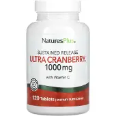 NaturesPlus , Ultra Cranberry, Säilytettynä , 120 Tabletti
