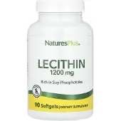 NaturesPlus Lesitiini 1200 mg - 90 geeliä