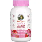 MaryRuth Organics Vegaaniset kollageenin tuotantoa edistävät purukumit, vesimeloni - 90 gummia