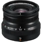 Fujifilm Fujinon XF 16mm f/2,8 WR musta