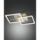 FABAS LUCE Led Bard, himmennettävä, Messinki/kulta, Olohuone/ruokailutila, Metalli, Moderni