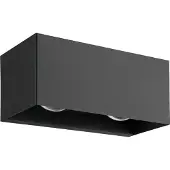 Eglo LESMO UDENDØRS VÆG 4X2.2W 920LM 3000K IP44 SORT/KL