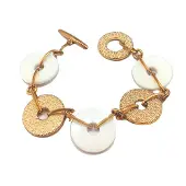 GUESS Naisten rannekoru - - CWB10902 - Monivärinen - Teräskeraaminen - 21cm
