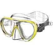 Seac Sub Procida Siltra Snorkeling Mask Kirkas,Keltainen