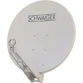 Schwaiger SPI085, 10,70 - 12,75 GHz, 39,3 dBi, Valkoinen, 85 cm (SPI085PW011)
