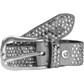 B.belt Vyö Nahka 85 cm Harmaa