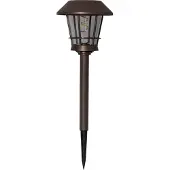 Star Trading Fergus Solar pollari Ruskea Korkeus 35cm