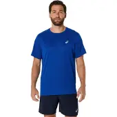 Asics Men's Core Short Sleeve Top Blue Lyhythihainen treenipaita S