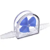 Alphacool Eisfluegel -virtausilmaisin, pleksi, 6-11mm, kirkas/sininen