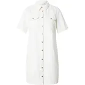 Vero Moda Vmjennie Ss Short Denim Dress Ga Noos - White - XS