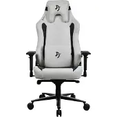 AROZZI Vernazza XL SuperSoft - Light Grey, kangasverhoiltu pelituoli, harmaa/musta