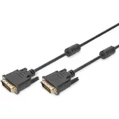 Digitus DVI CONNECTION CABLE, DVI(24+1), 2X FERRIT (AK-320101-050-S)