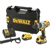 DeWalt DCD996P2-QW - Vasaraporakone/porakone - akkuporakone - 820 W - 3-nopeuksinen - avaimeton porakori 13 mm - 95 N-m - 2 akkua - 18 V