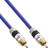 Intos InLine koaksiaalikaapeli, uros-uros, pyöreä RCA (S/PDIF), 5 m