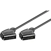 Goobay SCART-liitäntäkaapeli, nikkelöity, ø mm