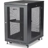 StarTech.com 19" 18U Standing Cabinet (RK1833BKM)