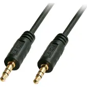 Lindy 35643, 3.5mm, Uros, 3.5mm, Uros, 3 m, Musta