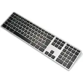 Matias Mac aluminum wireless keyboard illuminated Space Gray