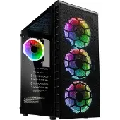 Kolink Observatory Lite Mesh RGB, ikkunallinen miditornikotelo, musta