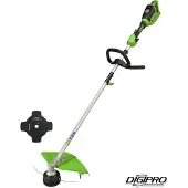 Greenworks Ruohotrimmeri GD24X2TX; 2x24 V (ilman akkua ja laturia)