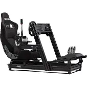 Next Level Racing GTElite - Wheel Plate Edition -ohjaamo, musta