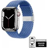 Crong Braided Wave Band for Apple Watch 42/44/45 mm blue