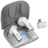 Asus ROG Cetra True Wireless SpeedNova -langattomat pelinappikuulokkeet, valkoinen