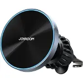 JOYROOM Car Mount Wireless Charger (Airvent Version) 4.7 - 6.8 inch 15W, Black (JR-ZS240-PRO)
