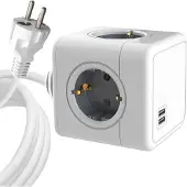 ProXtend Power strip 4-way Schuko Power Cube 1.4M