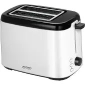 MPM MTO-07 white and black toaster