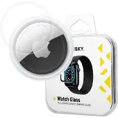 Wozinsky Watch Glass hybrid glass for AirTag black