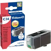 Pelikan Ink Cartridge C36 PGI520, musta, Väriainepohjainen muste, 1 kpl (4103239)