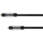 Elgotech Toslink - Toslink cable 0.5m black (KM0318)