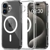 Tech-Protect iPhone 16 Plus Flexair Magneettinen Hybridikotelo - Läpinäkyvä
