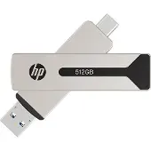 HP – USB-Stick 512GB Solid State Grade OTG Type-C 911 Pro (HPFD911PRO-512)