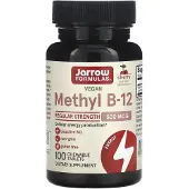 Jarrow Formulas Metyyli B-12, 500 mikrogrammaa - 100 imeskelytablettia